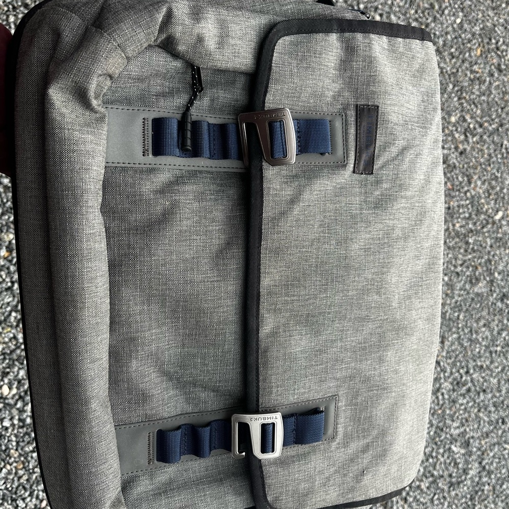 Timbuk2 Charcoal and Navy Messenger Bag